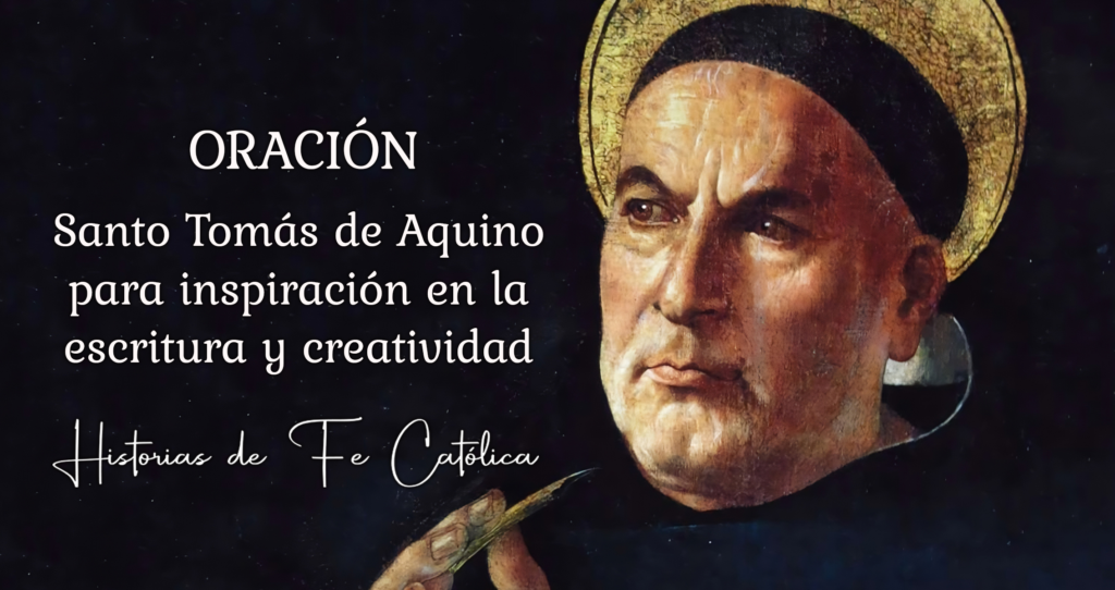 Oracion-Santo-Tomas-Aquino-inspiracion-escritura-creatividad